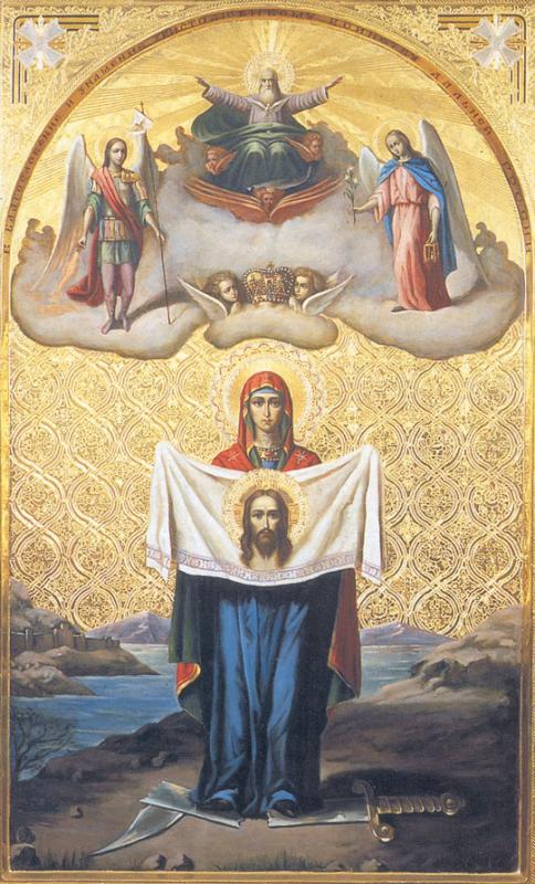 Чудотворна икона Богородице Портартурске на поклоњењу у манастиру Подмаине